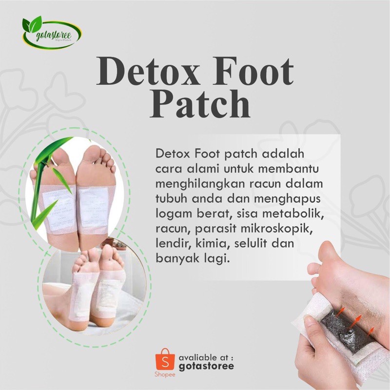 DETOX FOOT | MASKER KAKI | DAPET 4 PCS