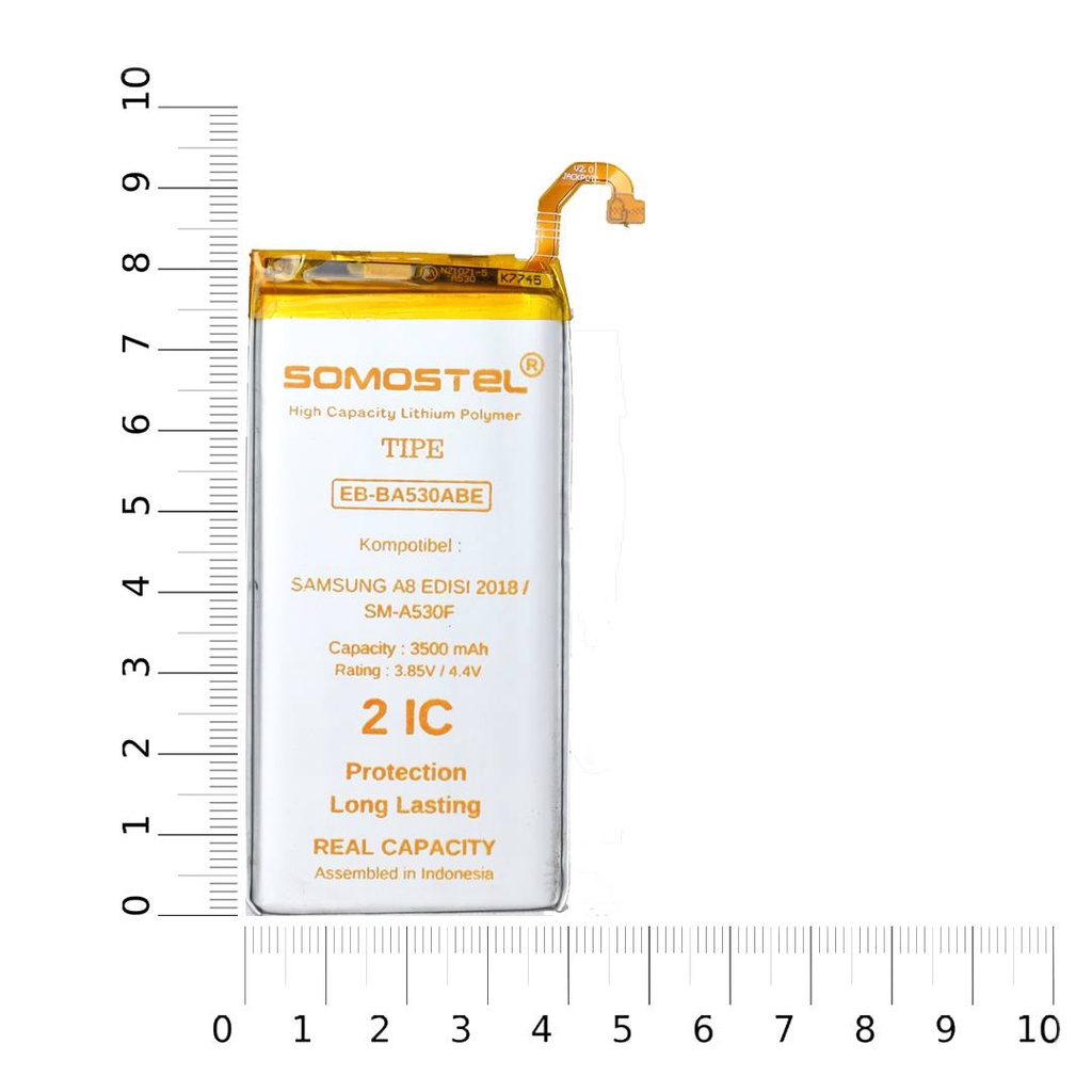 Somostel - EB BA530ABE Galaxy A8 Edisi 2018 / SM A530F Batre Batrai Baterai