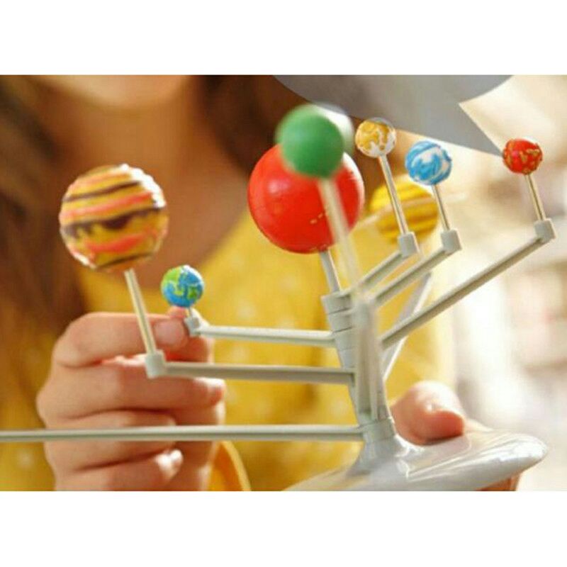 Pajangan Miniatur DIY Tata Surya 9 Planet Solar System Planetary Toy's 2135