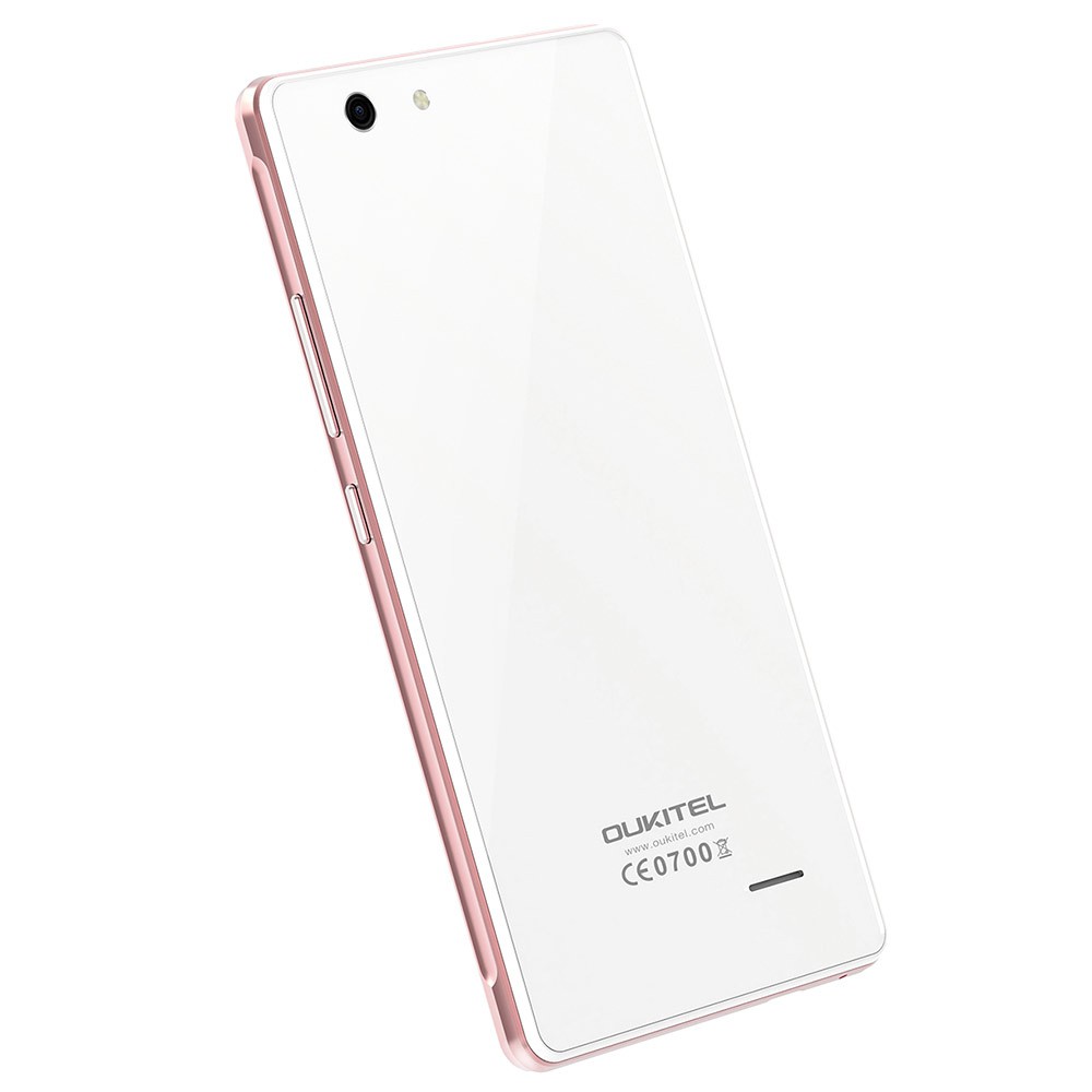 Color:White Oukitel C4 Android 6.0 5.0 inch 4G Smartphone