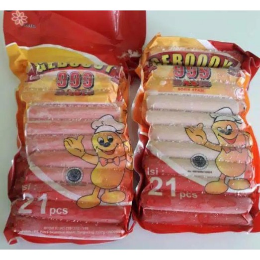 Sosis Geboy 999 isi 21 pcs