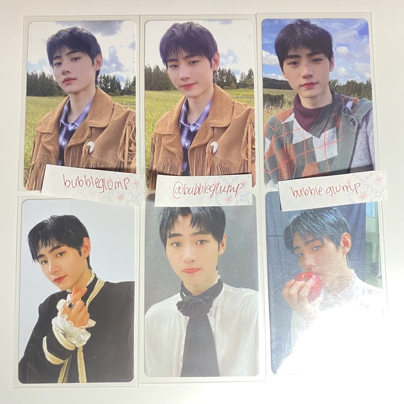 Photocard sunghoon dawn dusk enhypen