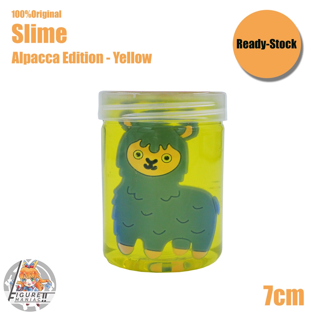 Mainan Anak - Slime Alpacca Edition 7 cm Import Premium