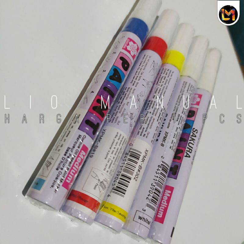 

pain marker sakura spidol band sipodol spidol besi kaca permanen