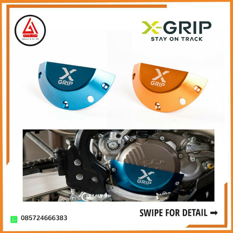 CLUTCH COVER XGRIP KTM HUSQVARNA, COVER BLOK MESIN KTM HUSQVARNA