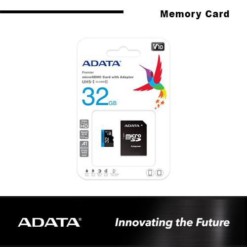 ADATA Premier MICRO SDXC/SDHC UHS-I Class10 32GB (V10) - BLUE