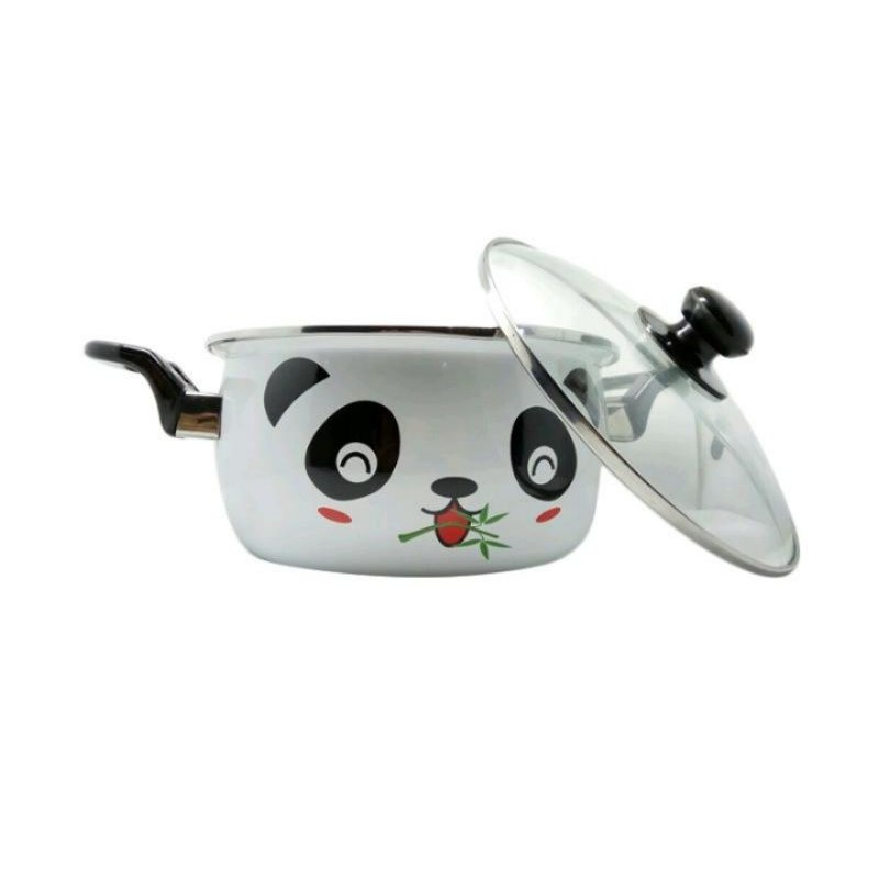 Maspion Dutch Oven Enamel Panda Set 3pcs