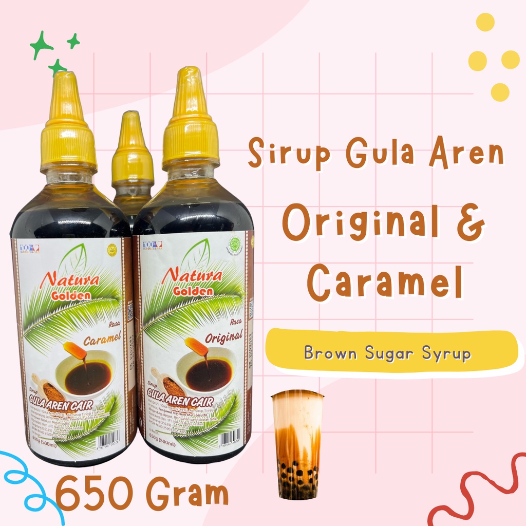 Gula Aren Cair 650 Gram / Gula Aren Cair Premium /  Liquid Palm Sugar