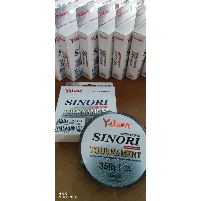 Senar pancing Yakuza Sinori Tournament 150yds