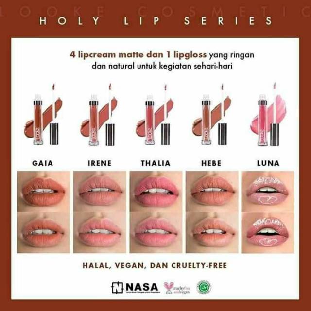 Lipstik looke nasa