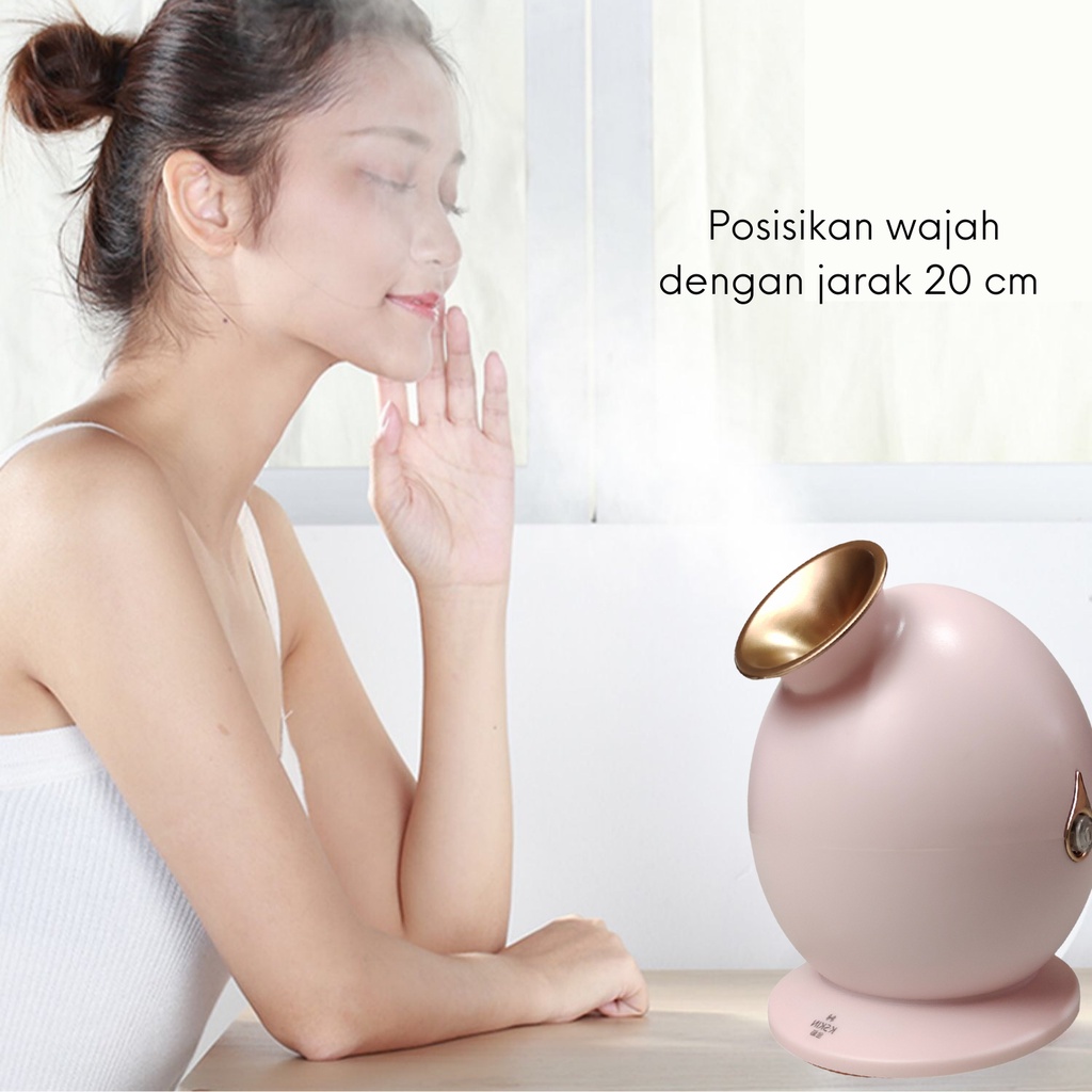 UNIGOOD - KSKIN Facial Steamer Nano Face Steam Spray Sauna Alat Uap Wajah Moisturizing