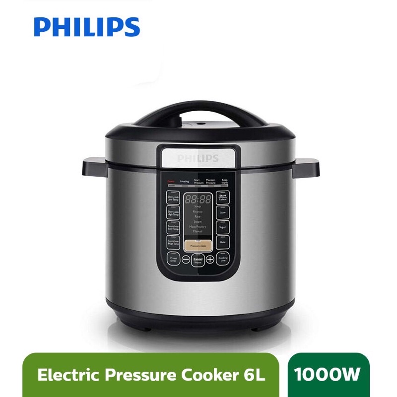 Electric Pressure Cooker & Slow Cooker Philips HD 2137