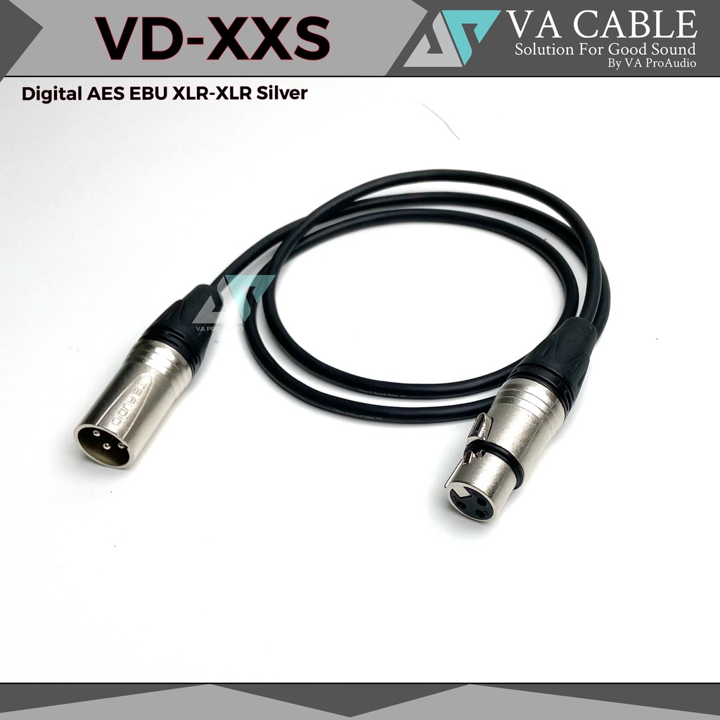 Kabel AES-EBU digital AES3 verano vermouth mixer dlms dmx Vermouth by VA CABLE