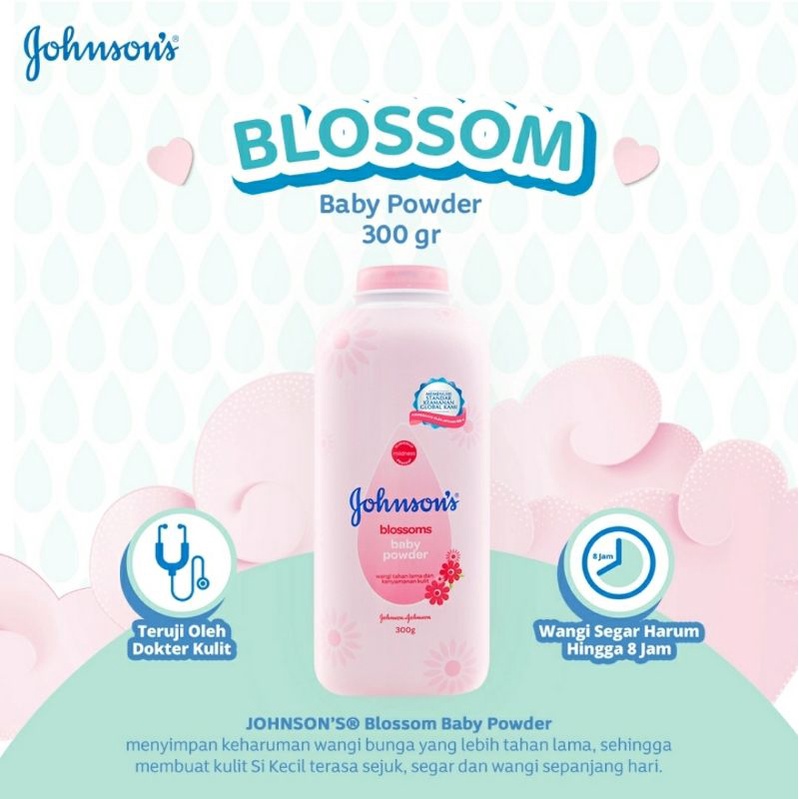 JOHNSONS BABY PODWER BLOSSOMS Bedak Bayi