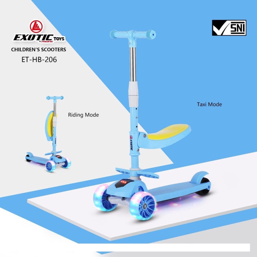 EXOTIC SCOOTER HB206 W/ SEAT MUSIC