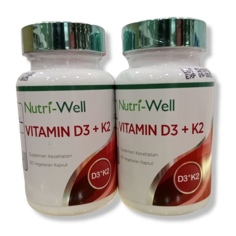 Nutriwell vitamin D3+K2