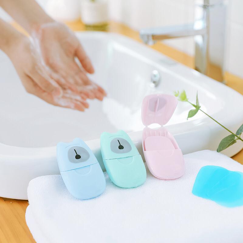 Soap Paper Handwash / Sabun Portable Paper/ Portable Soap paper Sheets