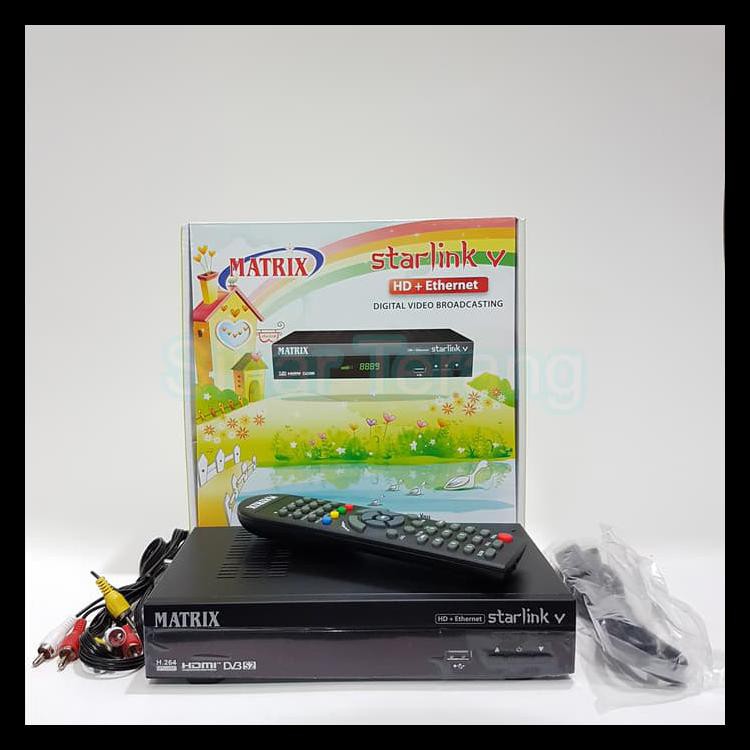 Jual Murah Receiver Matrix Starlink V Hd Ethernet Cuci Gudang