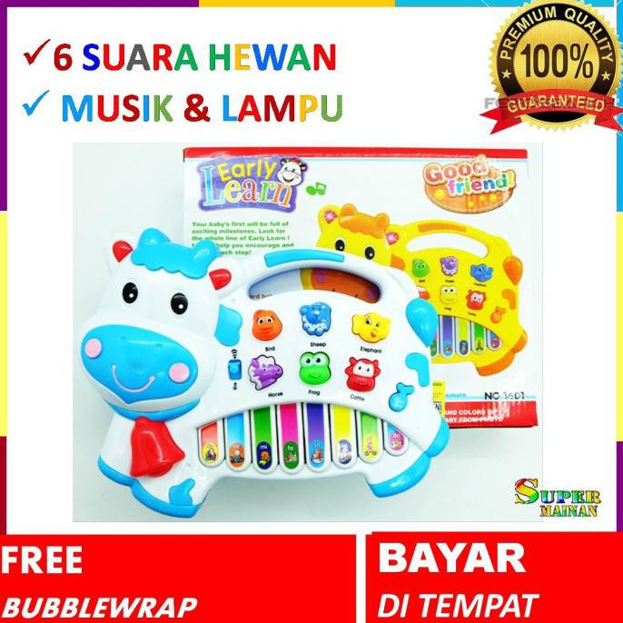 MAINAN EDUKASI ANAK 1 2 3 TAHUN PIANO MUSIK ANAK KADO UNTUK BAYI BABY