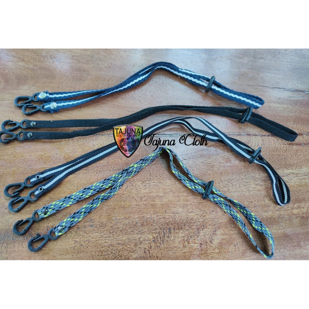 2 in 1 strap masker/masker lanyard/kalung masker/konektor masker