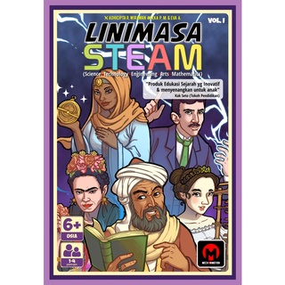 32-3 Seri Judul Lengkap Komik Pendidikan Stee-a-m Es We Cee Plus Adventure! Baru Ori Indonesia, usd amerika