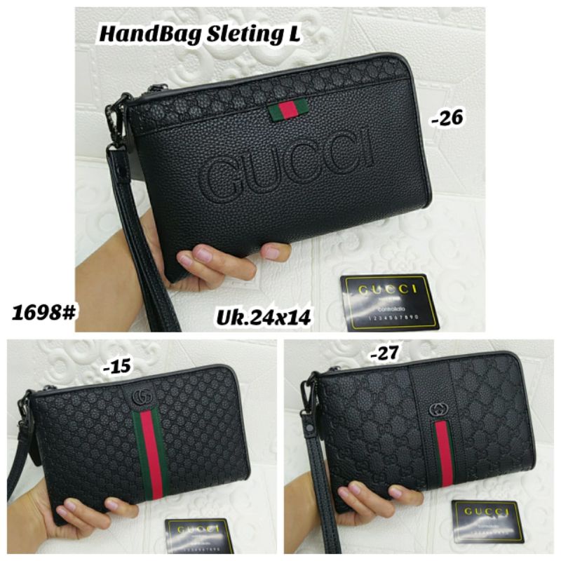 Handbag Seleting L Wanita Import / Cluthbag Banyak Slot Card