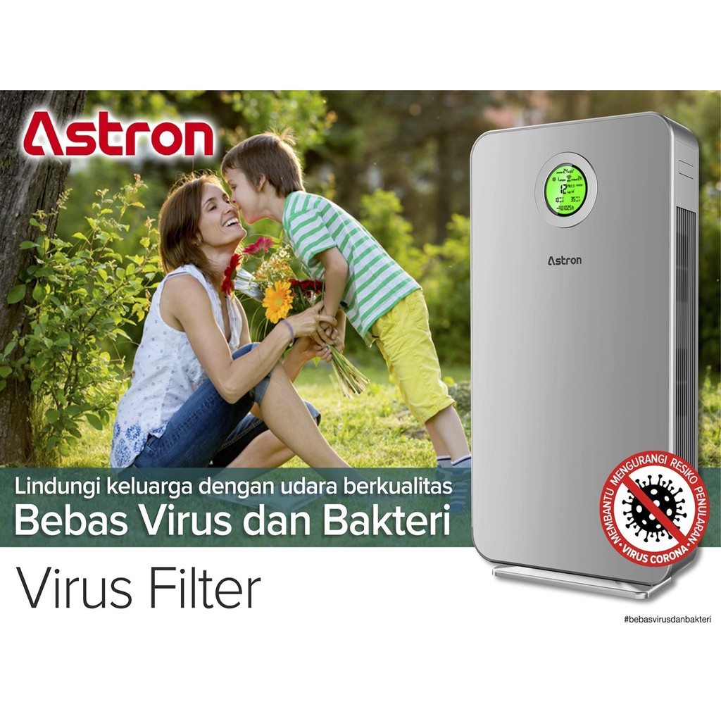 Astron Air Purifier AF-50VF Penjernih Udara 50m2 Astron Virus Filter