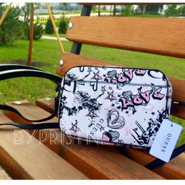 Sling bag guess new motif original