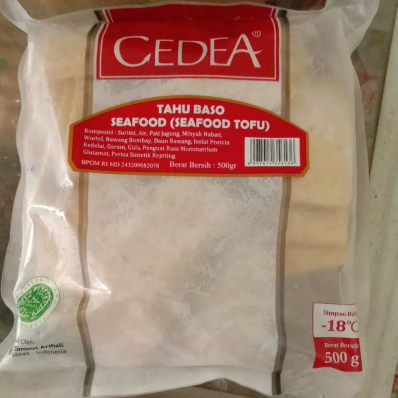 

CEDEA TAHU BASO SEAFOOD 500GRAM