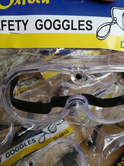 Kacamata anti virus oxford Safety goggles warna bening