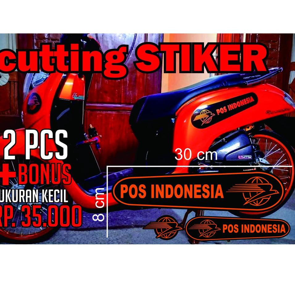 

⸨PeK ♜⸩ CUTTING STIKER POS INDONESIA ||Ready stok