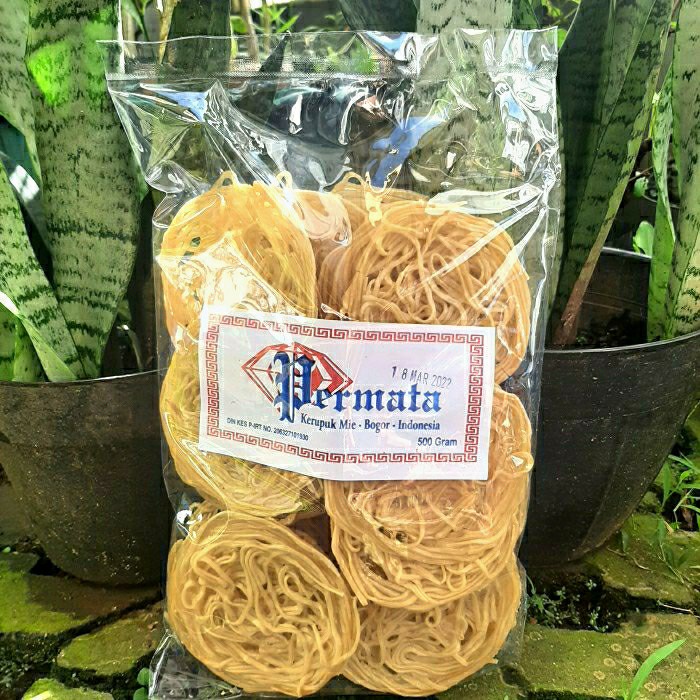 

TERLARIS krupuk mie permata 500 gr (mentah)