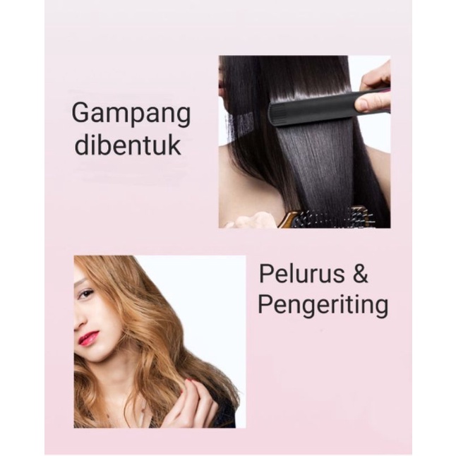 CATOKAN RAMBUT SNX SN-699 2 IN 1 PANAS/PELURUS PENGERITING/CURLY PRAKTIS