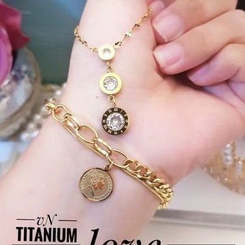 TiTanium set gelang kalung R48