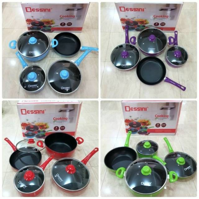 Panci Set Dessini 7 PCS - Premium Cookware Dessini