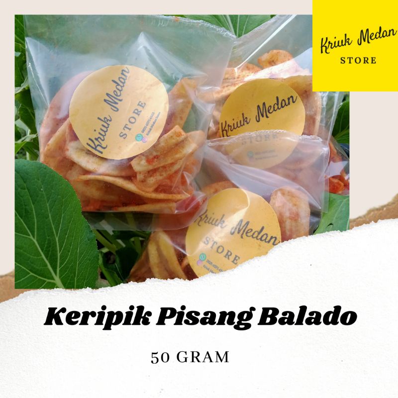 

Keripik Pisang Balado / Kripik Balado / Kripik Pisang Balado Renyah Gurih