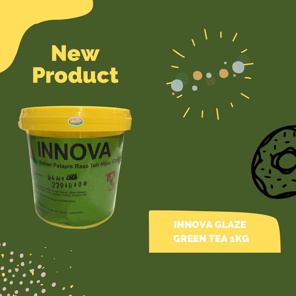 

INNOVA GLAZE GREENTEA 1 KG