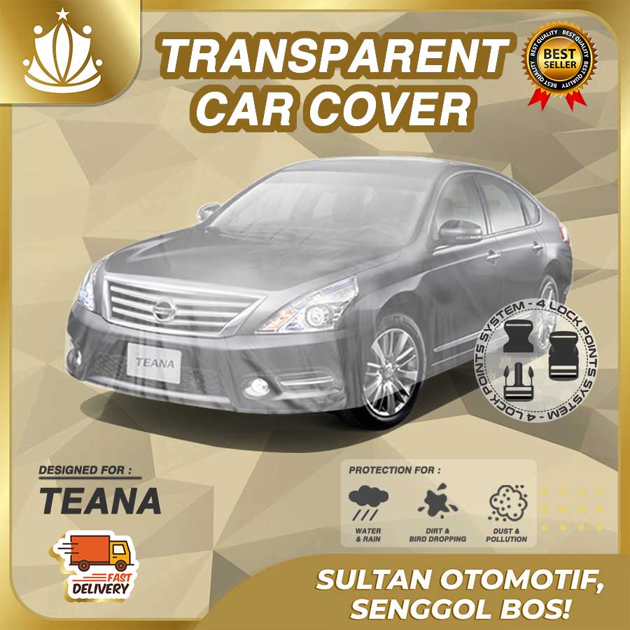 Body Cover Mobil Plastik TEBAL Nissan Teana WATERPROOF