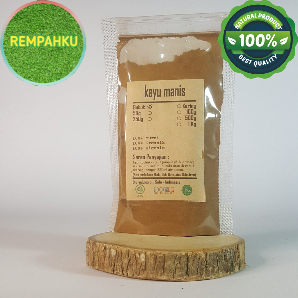 

KAYU MANIS BUBUK 250 GRAM - Cinnamomum Verum - MURNI - JSR - PRE
