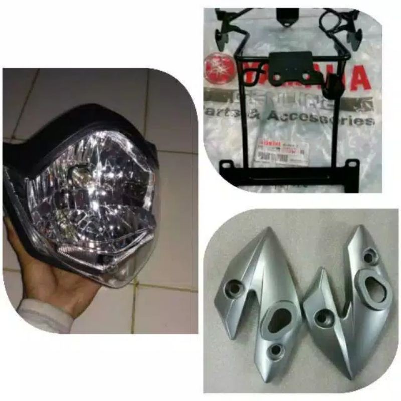 Kupingan Vixion old lampu depan Vixion old breket Vixion old
