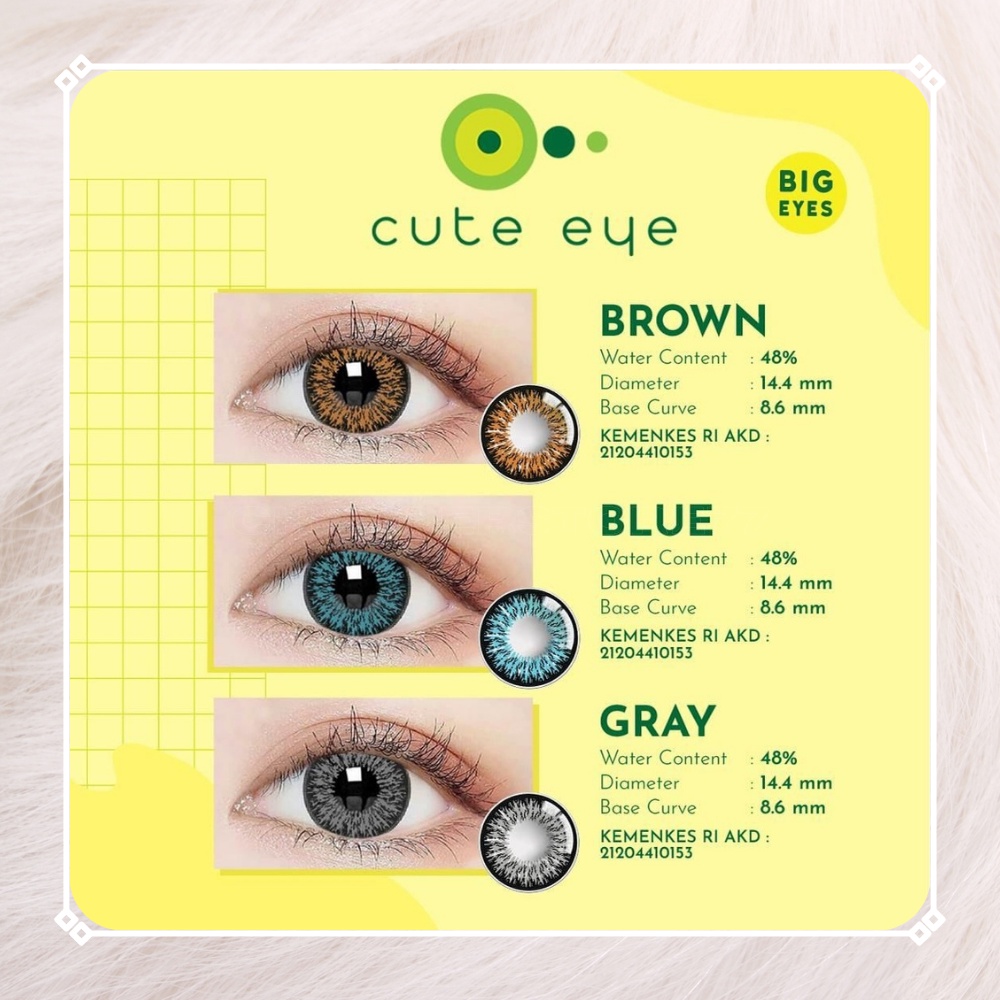 SOFTLENS CUTE EYES ( BIG EYES )