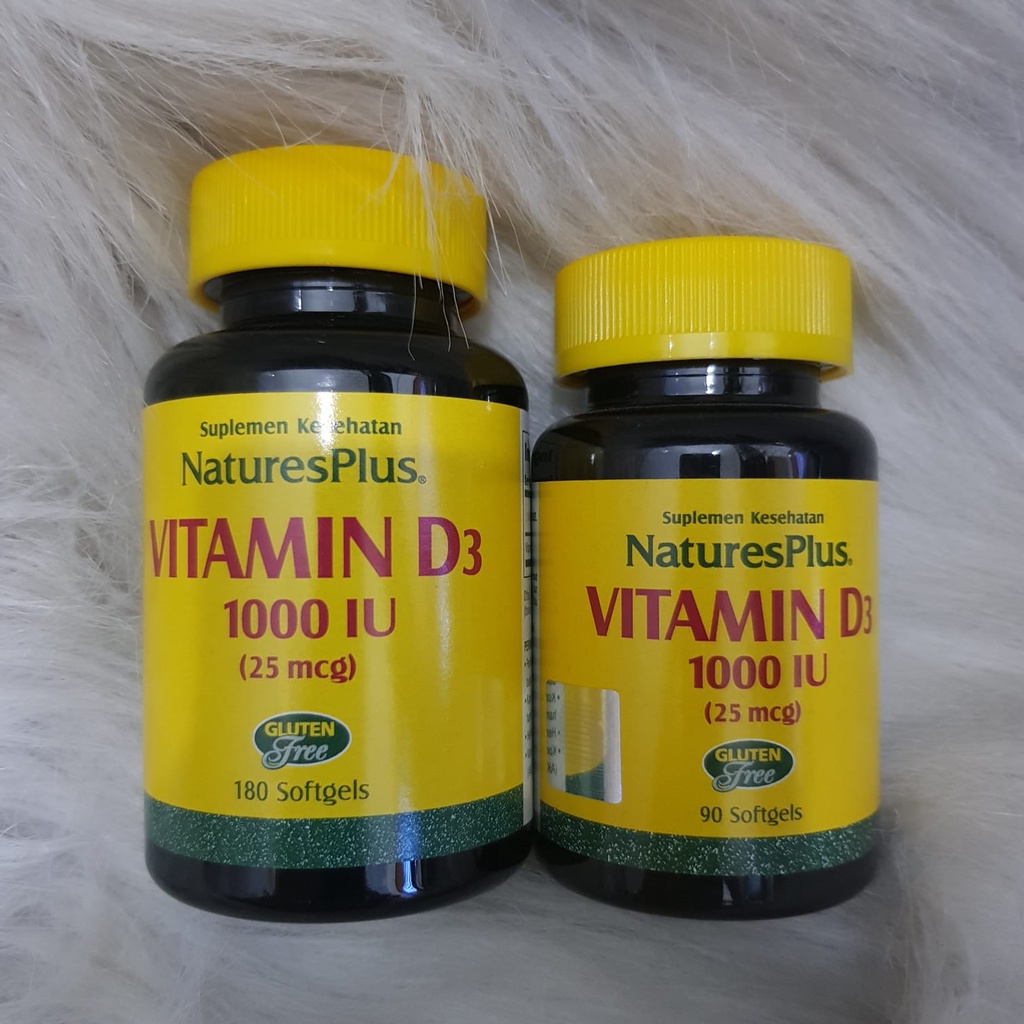 NaturesPlus Vitamin D3 1000IU