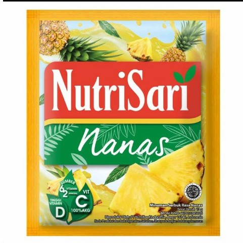 

Nutrisari Nanas Kemasan Sachet 1 Renceng