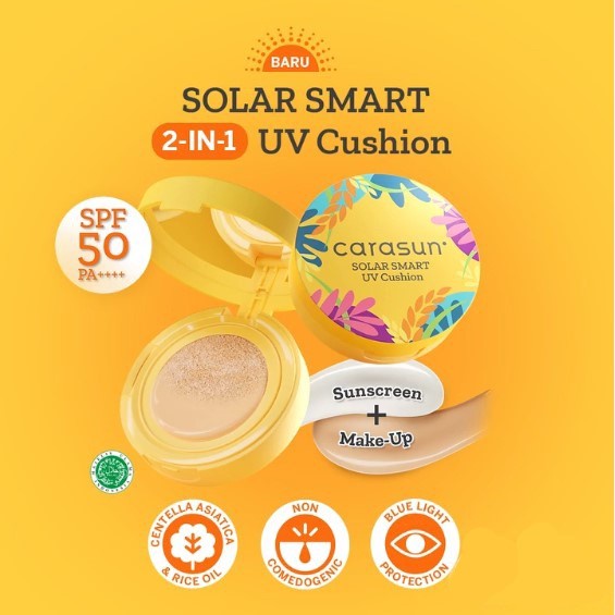 CARASUN SOLAR SMART UV CUSHION SPF50+ PA++++ | CUSHION by AILIN