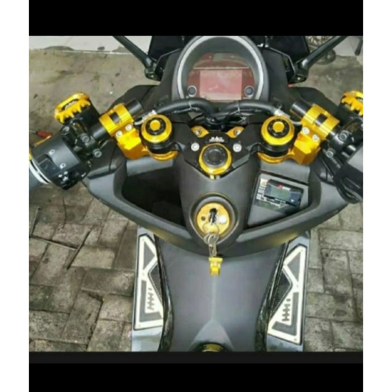 Stang Jepit Nmax Black Diamon