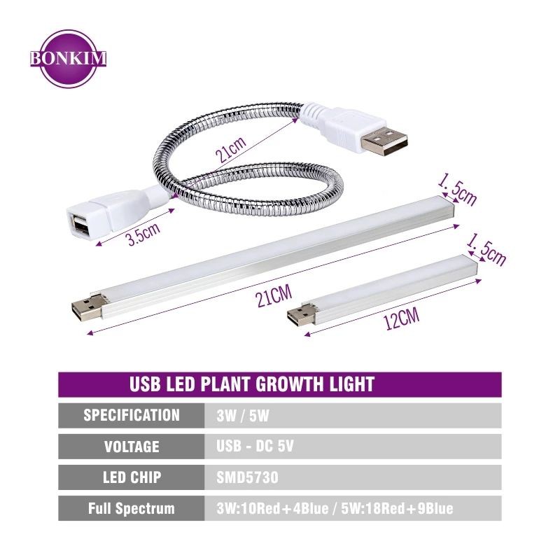 USB LED Grow Light Full Spectrum