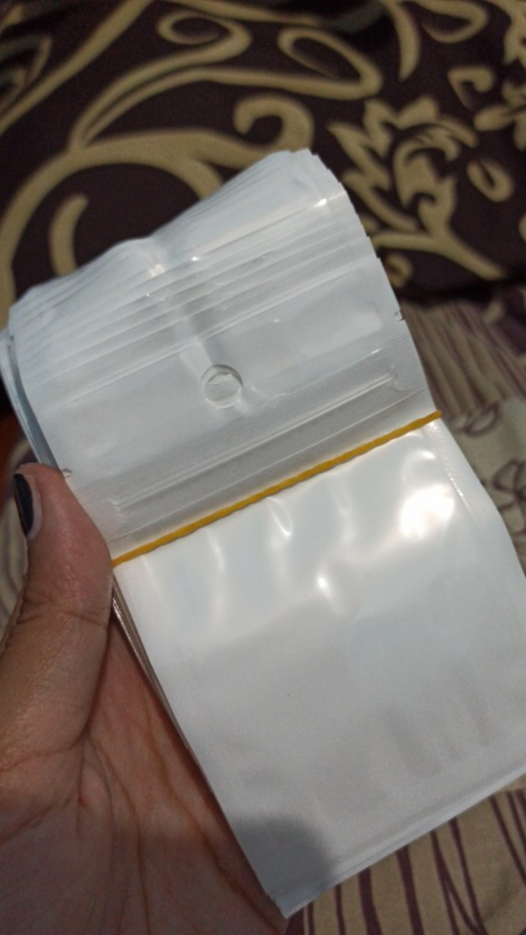 Grade A Plastik Ziplock 7x10 Cm Plastik Susu Food Grade Plastik Klip Tebal