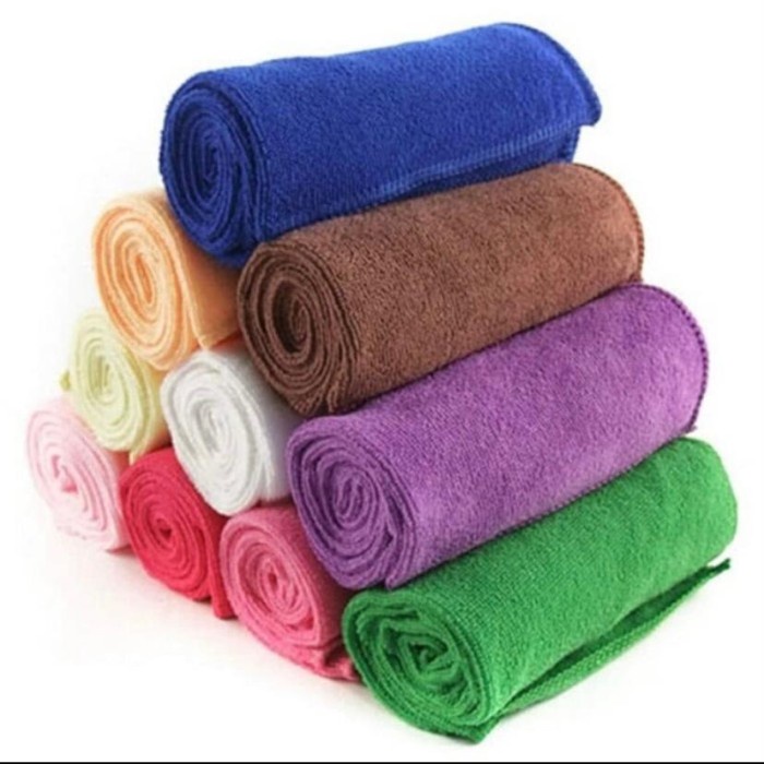 Handuk anjing kucing towel grooming 30 cm x 77 cm microfiber besar anduk mandi dog cat pet