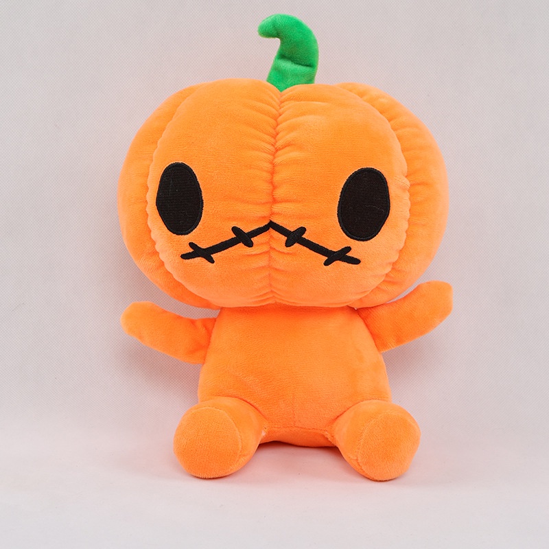 Boneka Labu Halloween Lucu Bahan plush Untuk Hadiah