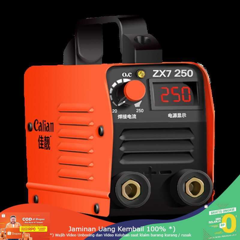 (BISA COD) RVOSTR LEANOLOG Alat Mesin Las Mini Welding Machine 250 AMP - ZX7-250